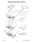 Diagram for 07 - Refrigerator Shelf Parts