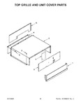 Diagram for 12 - Top Grille And Unit Cover Parts