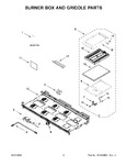 Diagram for 02 - Burner Box And Griddle Parts