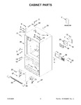 Diagram for 02 - Cabinet Parts