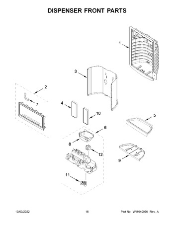 Diagram for WRF555SDFZ16