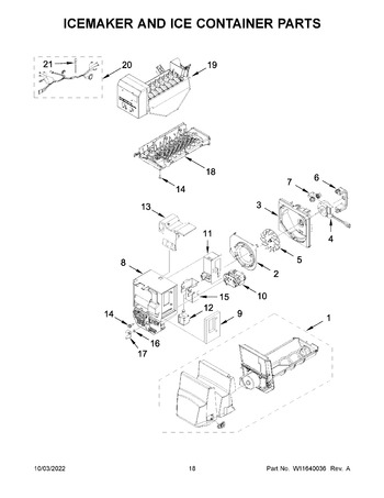 Diagram for WRF555SDFZ16