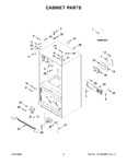 Diagram for 02 - Cabinet Parts