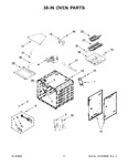 Diagram for 05 - 30-in Oven Parts