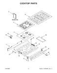 Diagram for 02 - Cooktop Parts