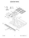 Diagram for 02 - Cooktop Parts