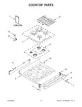 Diagram for 02 - Cooktop Parts