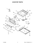 Diagram for 02 - Cooktop Parts