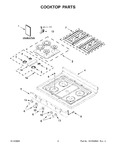 Diagram for 02 - Cooktop Parts