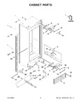 Diagram for 02 - Cabinet Parts