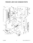 Diagram for 03 - Freezer Liner And Icemaker Parts