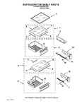 Diagram for 07 - Refrigerator Shelf Parts