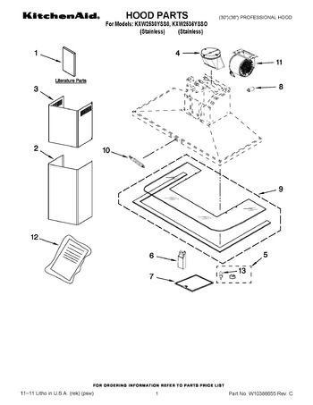 Diagram for KXW2530YSS0