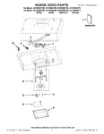 Diagram for 01 - Range Hood Parts