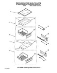 Diagram for 07 - Refrigerator Shelf Parts