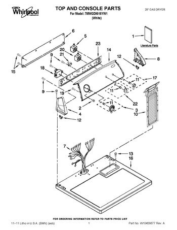 Diagram for 7MWGD9015YW1