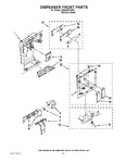 Diagram for 12 - Dispenser Front Parts