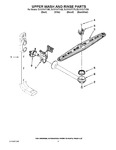 Diagram for 07 - Upper Wash And Rinse Parts