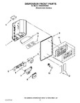 Diagram for 08 - Dispenser Front Parts