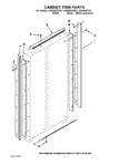 Diagram for 02 - Cabinet Trim Parts