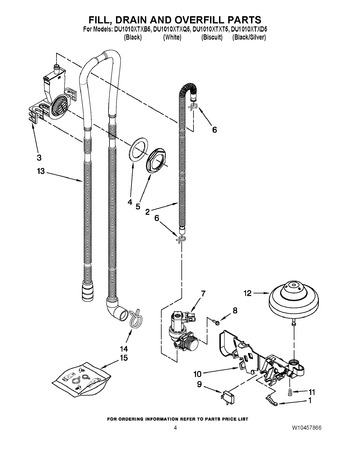 Diagram for DU1010XTXB5