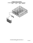 Diagram for 10 - Lower Rack Parts