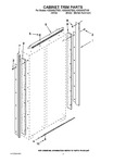 Diagram for 02 - Cabinet Trim Parts