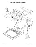 Diagram for 02 - Top And Console Parts