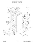 Diagram for 02 - Cabinet Parts