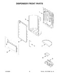 Diagram for 09 - Dispenser Front Parts