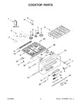 Diagram for 02 - Cooktop Parts