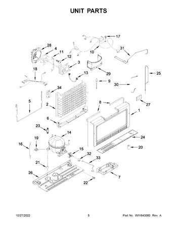 Diagram for WZF34X16DW09