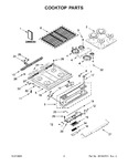 Diagram for 02 - Cooktop Parts