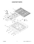 Diagram for 02 - Cooktop Parts