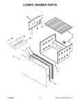 Diagram for 05 - Lower Drawer Parts