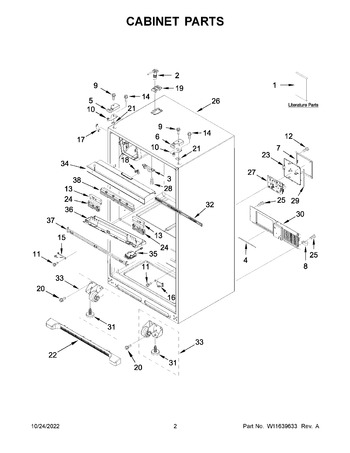 Diagram for WRX735SDHV07