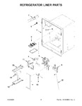 Diagram for 03 - Refrigerator Liner Parts