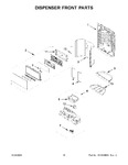 Diagram for 09 - Dispenser Front Parts