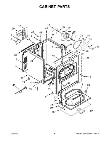 Diagram for WGD500RLW1