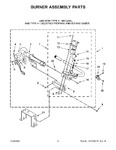 Diagram for 05 - Burner Assembly Parts