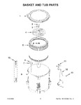 Diagram for 04 - Basket And Tub Parts