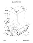 Diagram for 02 - Cabinet Parts