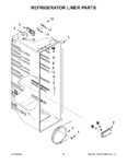 Diagram for 03 - Refrigerator Liner Parts