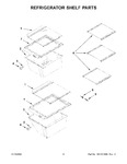 Diagram for 04 - Refrigerator Shelf Parts