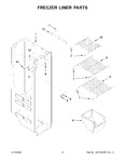 Diagram for 05 - Freezer Liner Parts