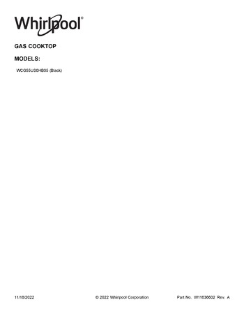 Diagram for WCG55US0HB05