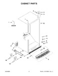 Diagram for 02 - Cabinet Parts