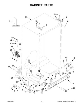 Diagram for ASI2575GRW08