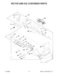 Diagram for 06 - Motor And Ice Container Parts