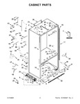 Diagram for 02 - Cabinet Parts